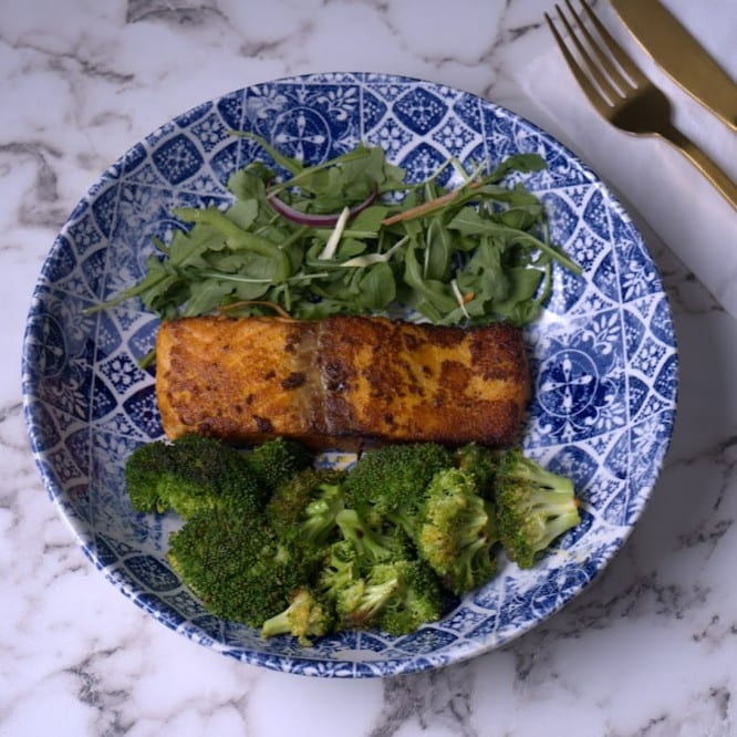 TANDOORI SALMON (NF).