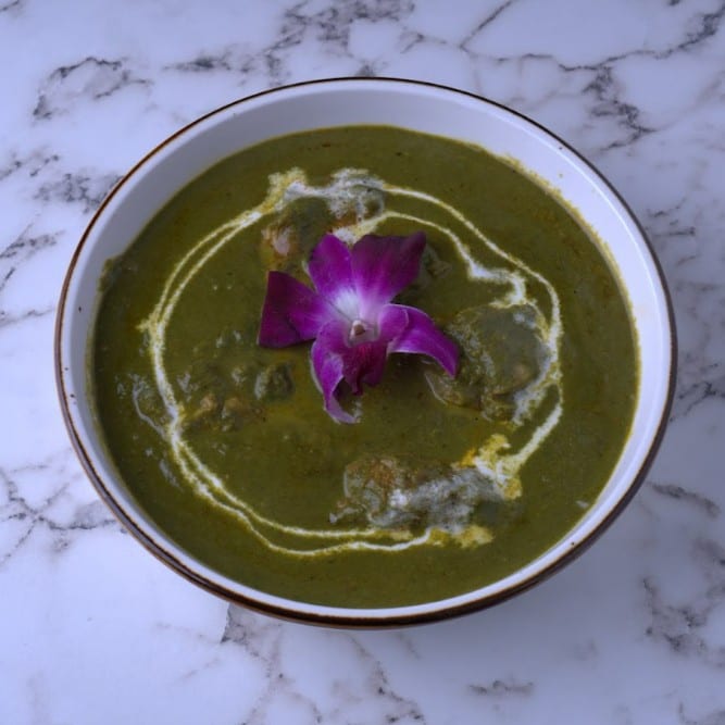 Saag Chicken (GF).