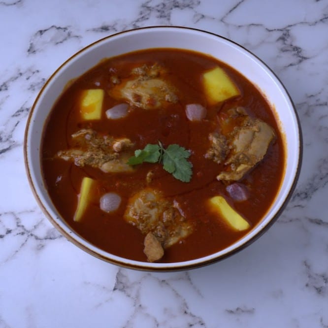 Chicken Vindaloo (GF).