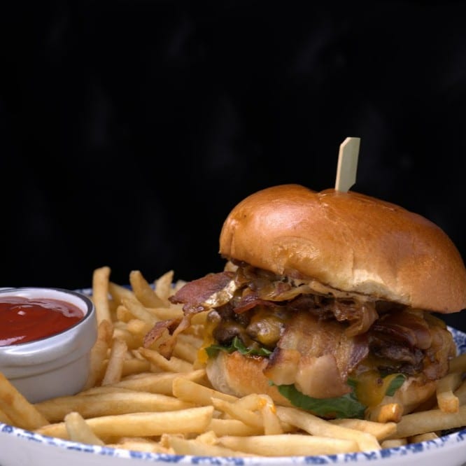 Bacon Cheese Burger (NF).
