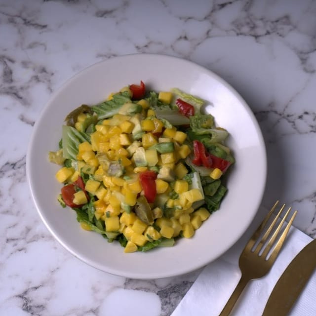 Mango Avocado Salad (V, GF, NF).