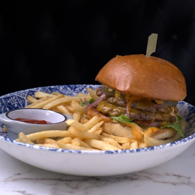 Lamb Burger (NF).